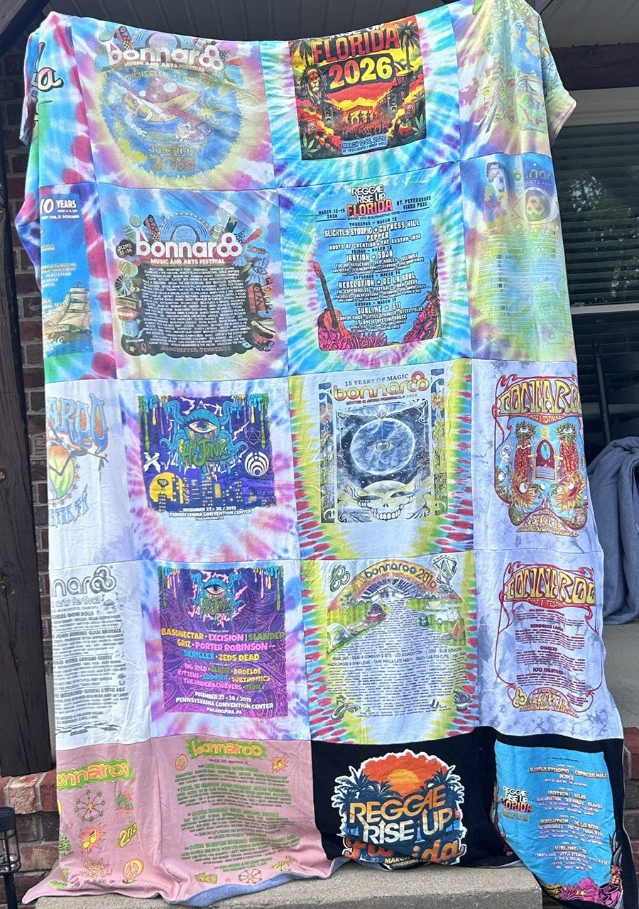 Memory T-Shirt Blanket Sewing Deposit