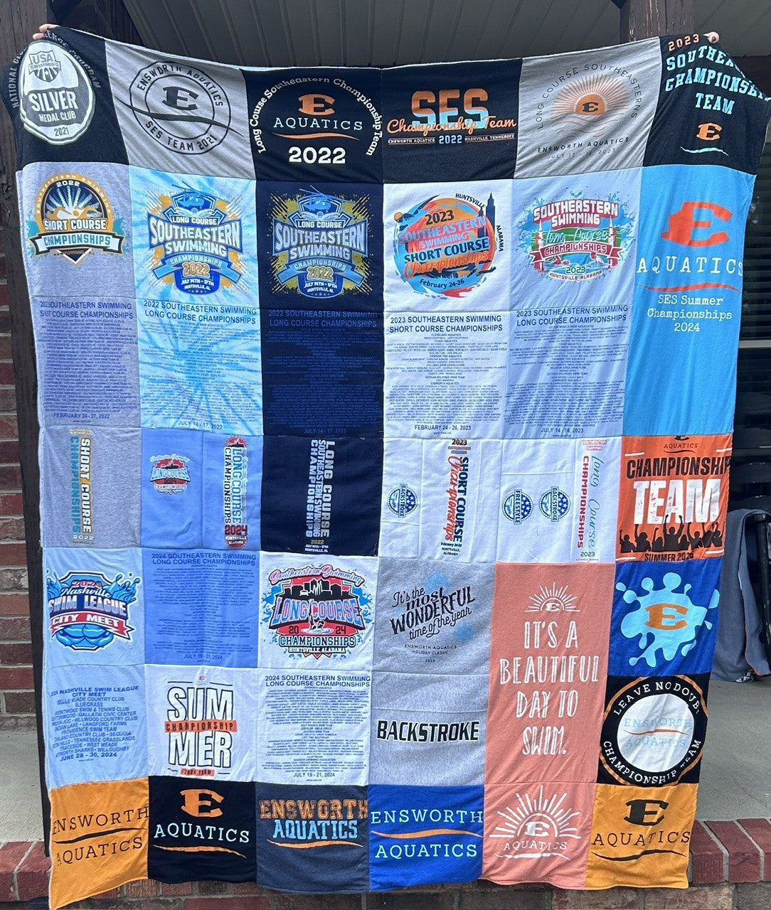 Memory T-Shirt Blanket Sewing Deposit