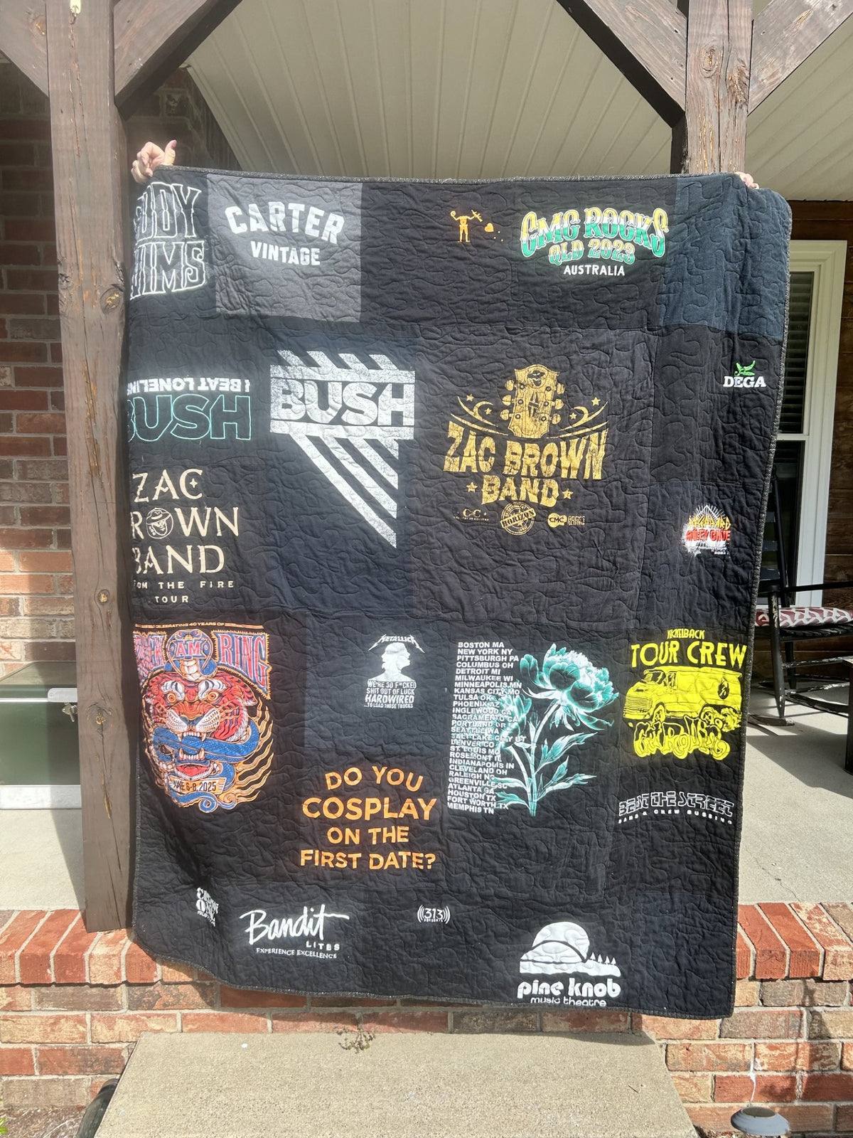 Memory T-Shirt Blanket Sewing Deposit